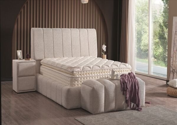 Wool Master Merinos Koyun Yünü Pedli Ultra Full Ortopedik Pocket Yaylı Yatak