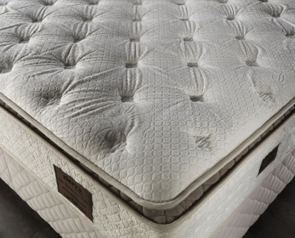 Luvita Ultra Full Ortopedik Pedli Tavşan Tüyü Yatak (Kahve)