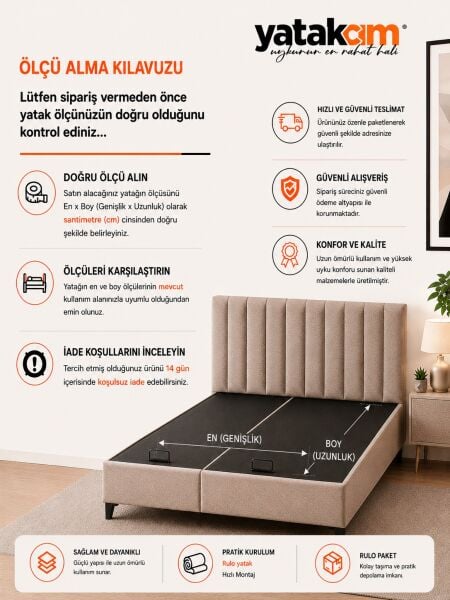 Micado Double Soft Pocket Yaylı Yatak