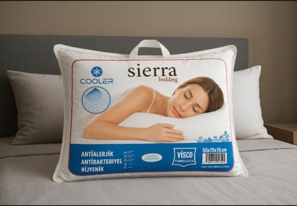 Cooler Antibakteriel Soğuk Kumaş Visco Yastık 50x70