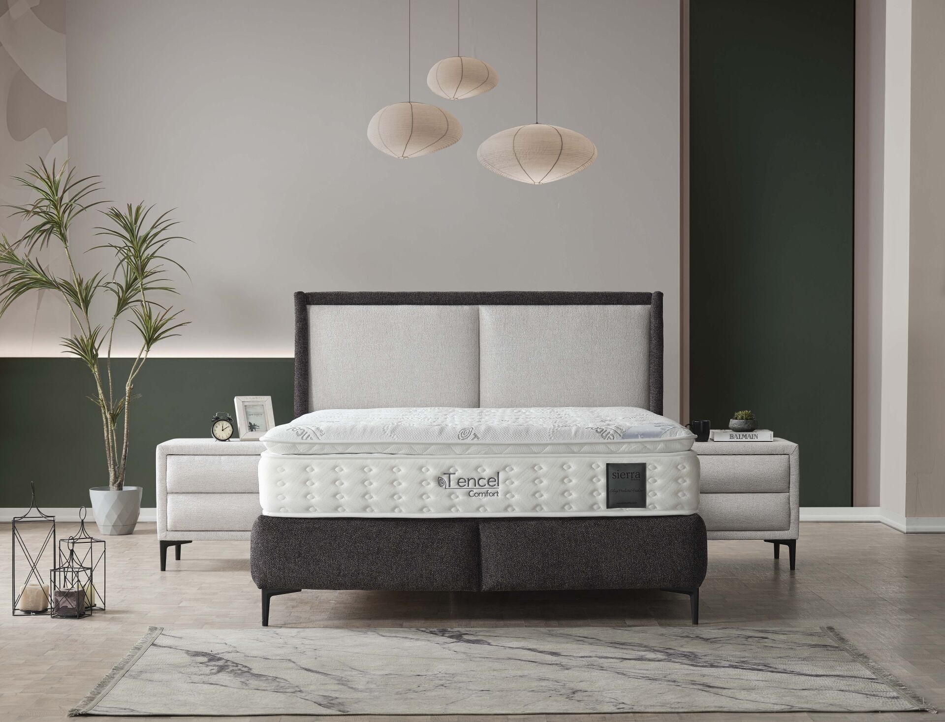 Tencel Comfort Pedli Ultra Full Ortopedik Pocket Yaylı Yatak