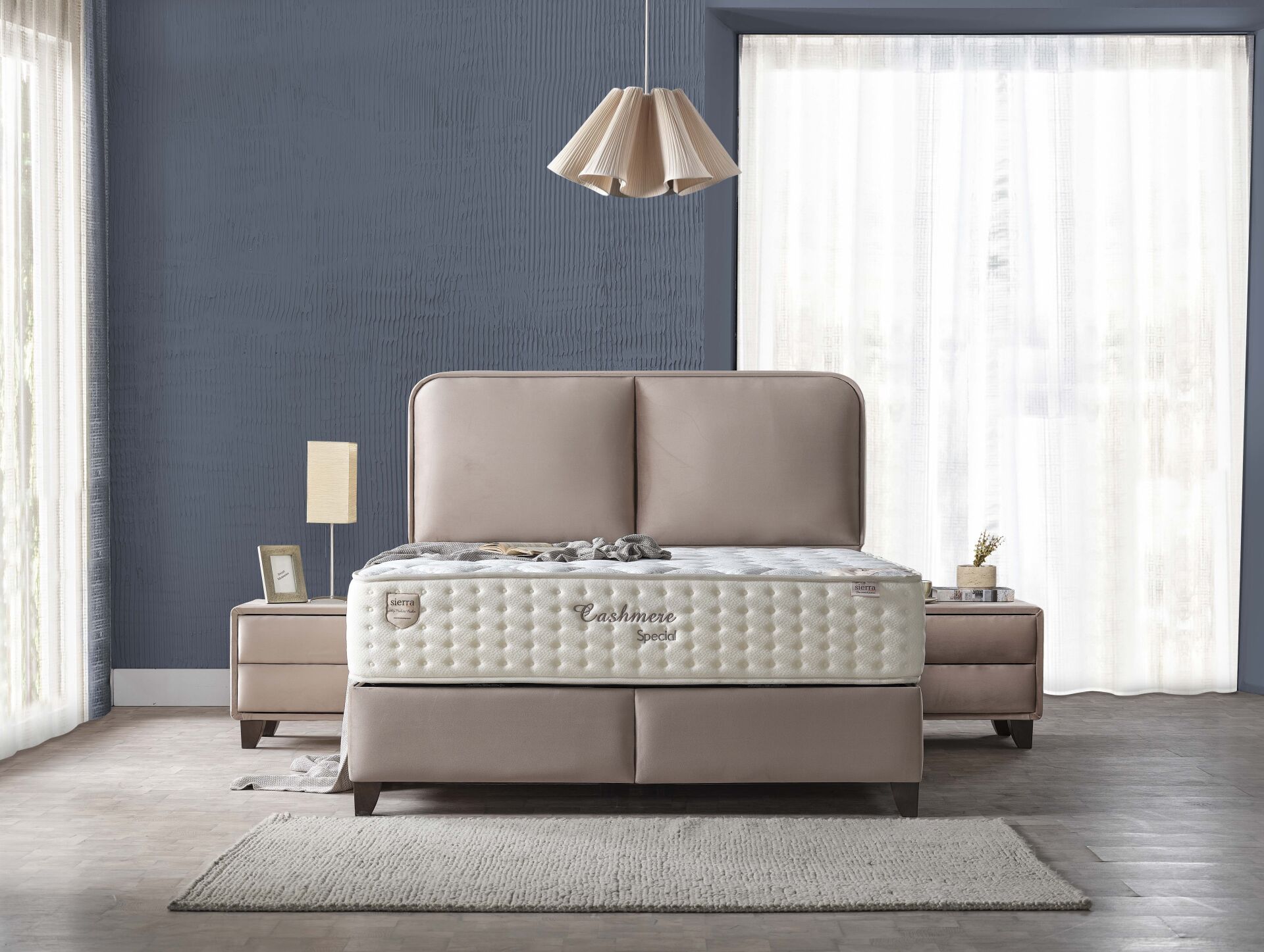 Volkswagen Timeless Modern Air Bed シングル Bonbon Karyola | Zenka Home