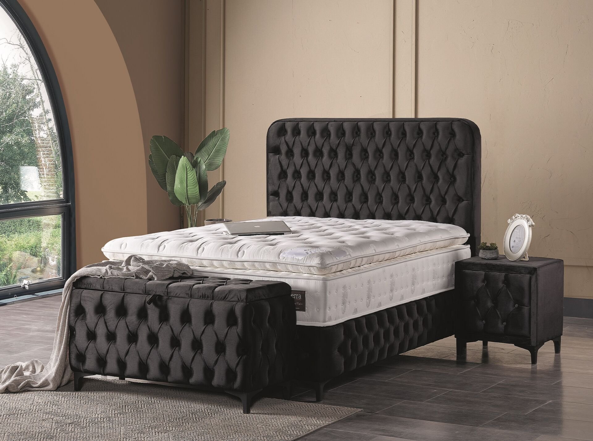 İcon Dublex Latex Pedli Ultra Full Ortopedik Pocket Yaylı Yatak